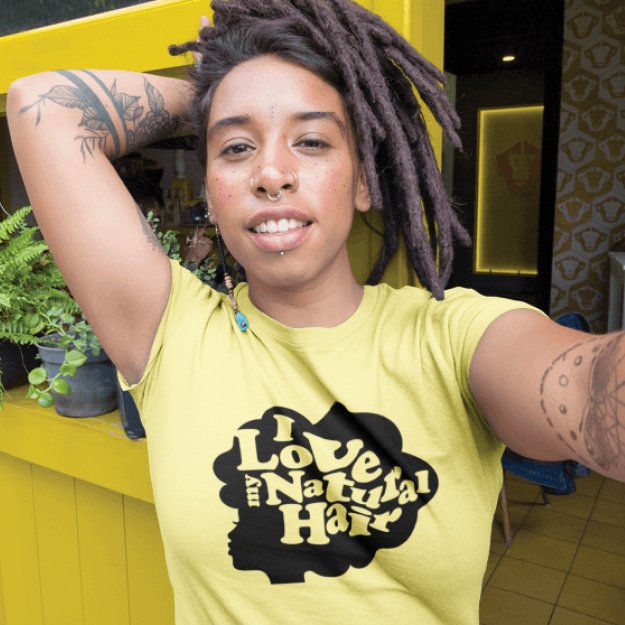 I Love My Natural Hair Tshirt