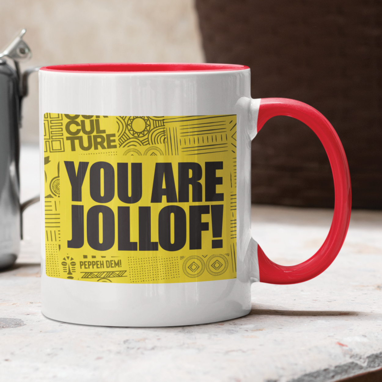 You are Jollof African Ceramic Mug