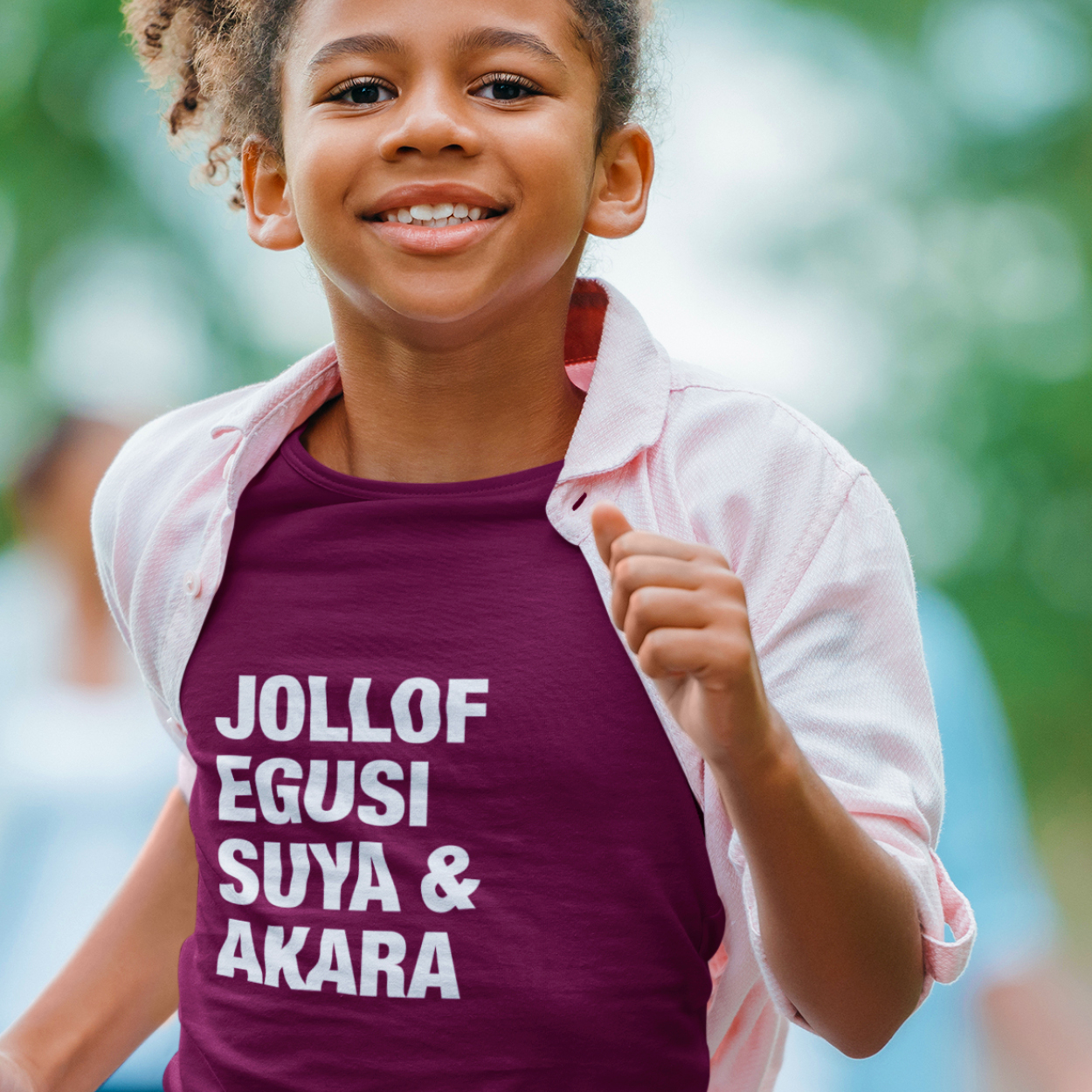 Jollof N More Kids Unisex T-Shirt