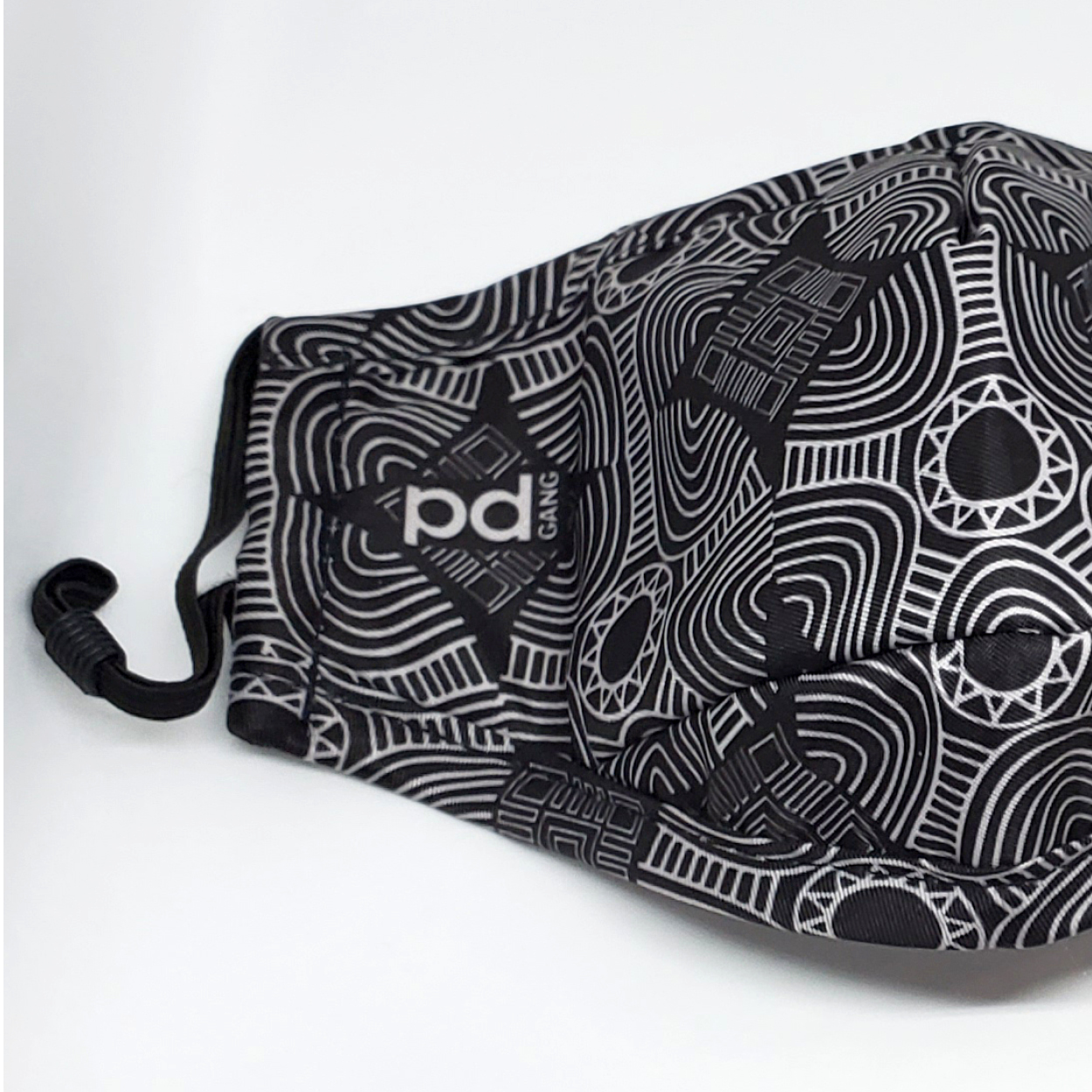 PD Gang Pattern Adult Washable & Reuseable 100% Cotton Face Mask