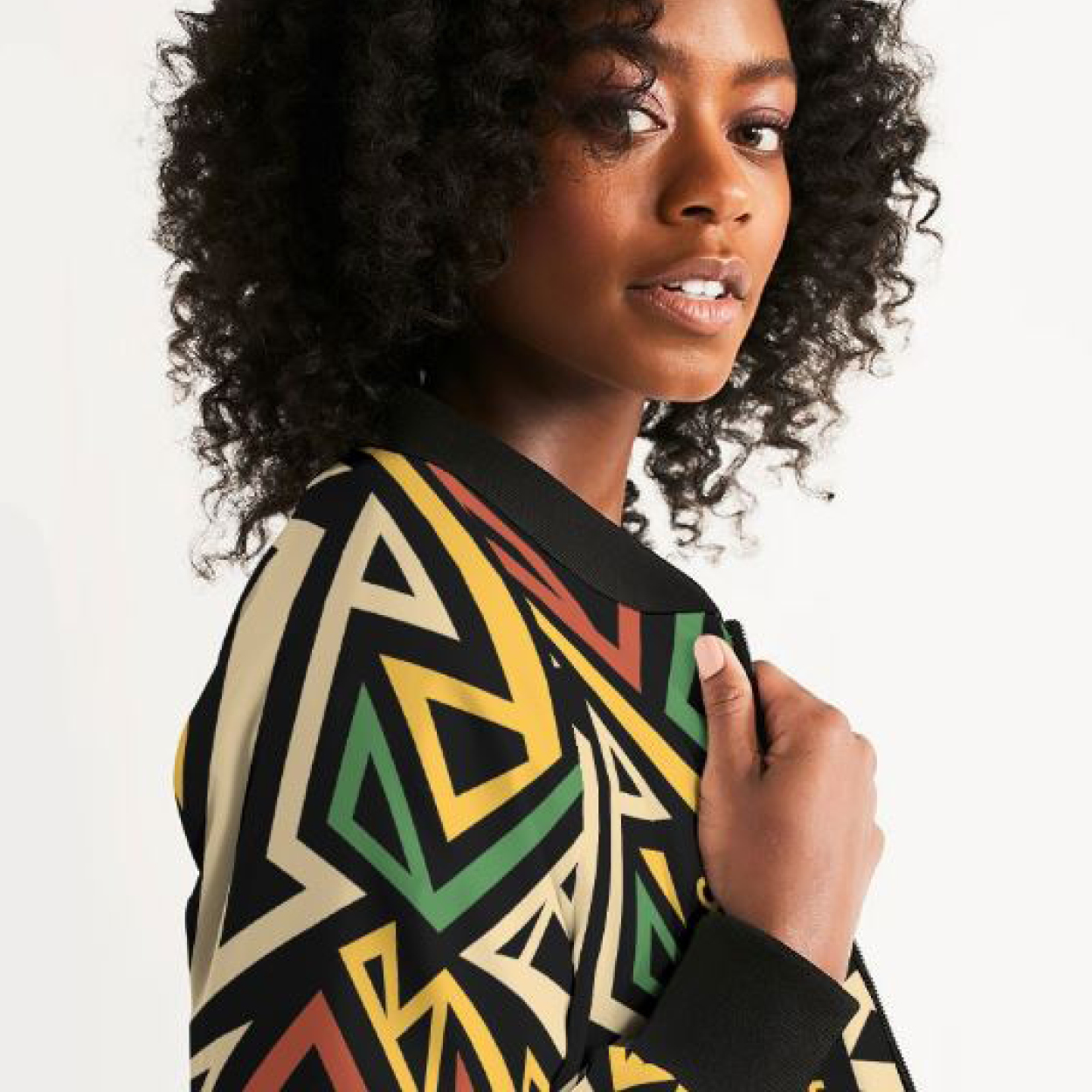 Our Culture Our Narrative Safari Bomber jacket