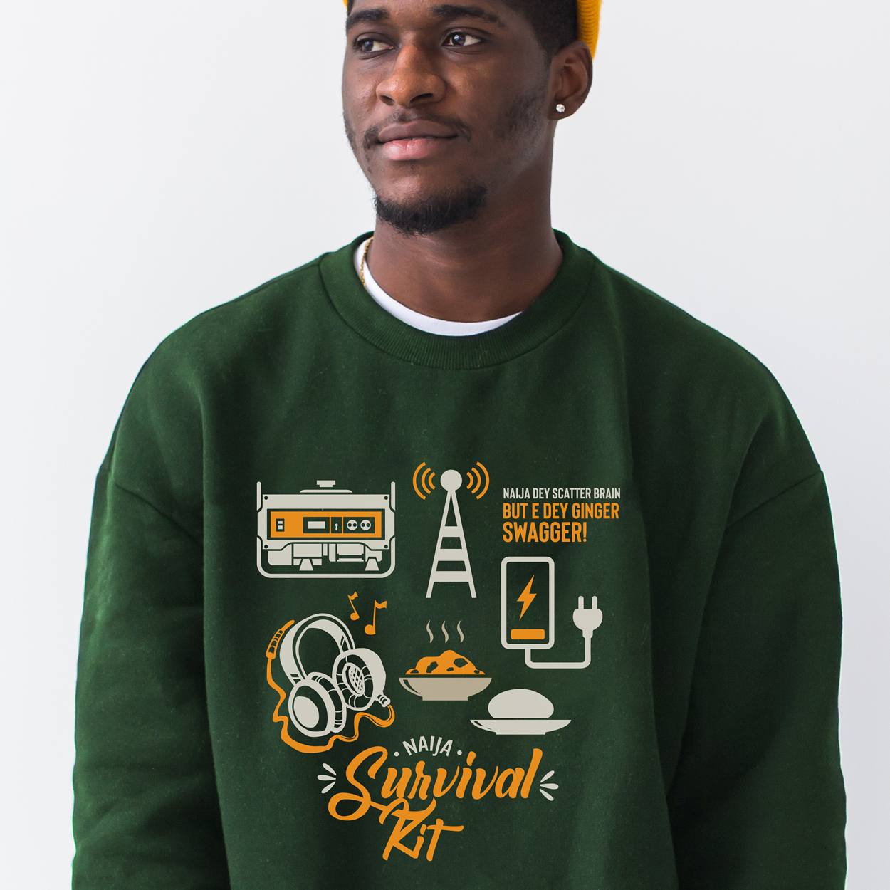 Naija Survival Kit Crewneck Sweatshirt
