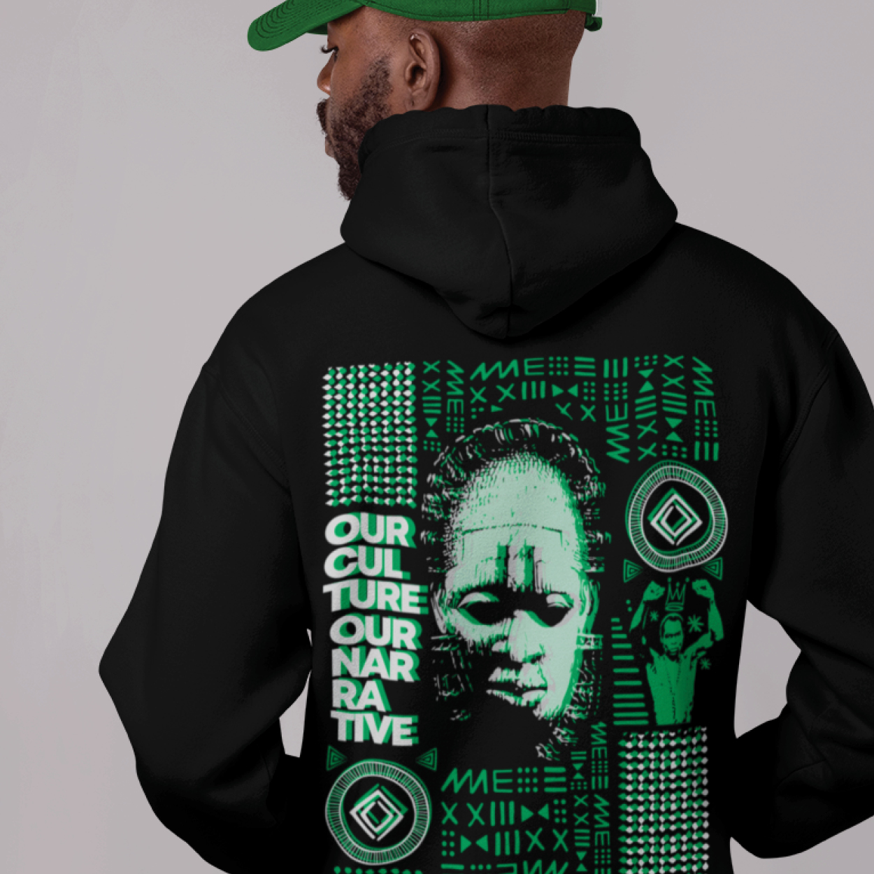 We No Dey Carry Last Black Unisex Pullover Hoodie