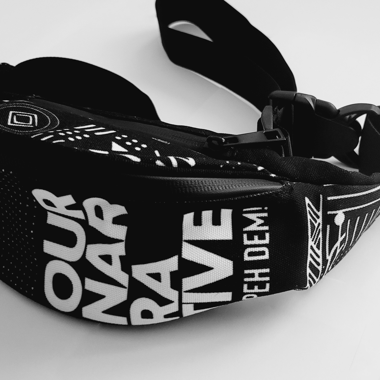 Our Culture - Black Crossbody Slingbag