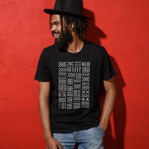 African Pattern T-Shirt - PeppehDemGang 06